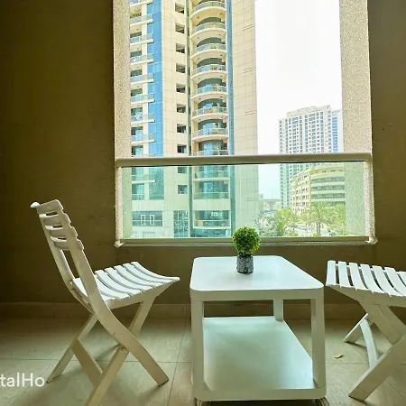 Quiet Studio With Balcony And Roof Top Pool In Dubai Marina Exterior foto