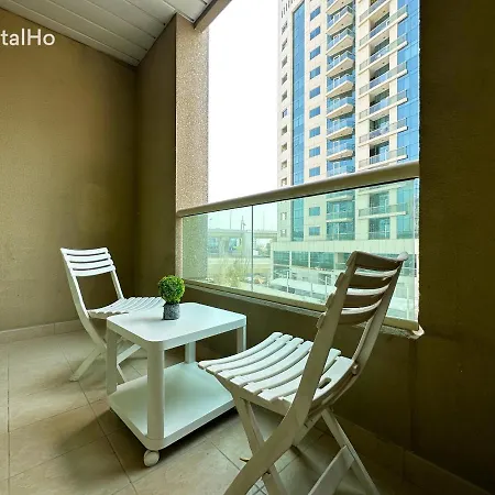 Quiet Studio With Balcony And Roof Top Pool In Dubai Marina Exterior foto